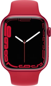 Watch Series 7 GPS, 45mm RED Aluminium Case with Sport Band Smartwatch Apple 785300162459 Bild Nr. 1