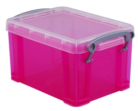 Ordnungsbox 0.7L Aufbewahrungsbox Really Useful Box 603731400000 Grösse L: 15.5 cm x B: 10.0 cm x H: 8.0 cm Farbe Pink Bild Nr. 1