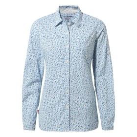 Craghoppers Fara Blouse à manches longues pour femme Fara Blouse à manches longues pour femme Craghoppers 465816203641 Taille 36 Couleur bleu claire Photo no. 1