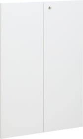OFFICE X Jeu de portes verrouillables OFFICE X Jeu de portes verrouillables 401862603010 Dimensions L: 39.6 cm x P: 1.8 cm x H: 108.0 cm Couleur Blanc Photo no. 1