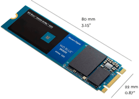 Western Digital Blue SN500 NVMe SSD 250GB SSD Intern Blue SN500 NVMe SSD 250GB SSD Intern Western Digital 785300143056 Bild Nr. 1