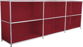 FLEXCUBE Buffet FLEXCUBE Buffet 401809500030 Dimensioni L: 227.0 cm x P: 40.0 cm x A: 80.5 cm Colore Rosso N. figura 1