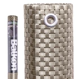 Videx Balkonverkleidung Rattan Optik 300x90cm Balkonverkleidung Rattan Optik 300x90cm Videx 631314500000 Farbe Platinum Grösse L: 300.0 cm x H: 90.0 cm Bild Nr. 1