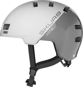 Abus Skurb ACE Casco da bicicletta Skurb ACE Casco da bicicletta Abus 465219552087 Taglie 52-56 Colore argento N. figura 1