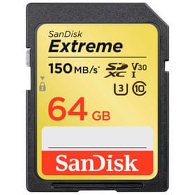 SanDisk Extreme 150MB/s 64GB SDXC-Karte Extreme 150MB/s 64GB SDXC-Karte SanDisk 797993200000 Bild Nr. 1