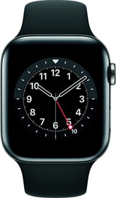Apple Watch Series 6 LTE 44mm Graphite Stainless Steel Black Sport Band Smartwatch Watch Series 6 LTE 44mm Graphite Stainless Steel Black Sport Band Smartwatch Apple 785300155498 Bild Nr. 1