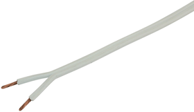 Steffen Lautsprecherkabel H03VH-H2x2.5 weiss Spule mit 100m Lautsprecherkabel H03VH-H2x2.5 weiss Spule mit 100m Steffen 613134500000 Bild Nr. 1