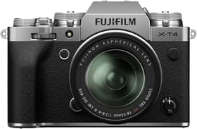 X-T4 + 18-55mm silber Systemkamera Kit FUJIFILM 785300151755 Bild Nr. 1