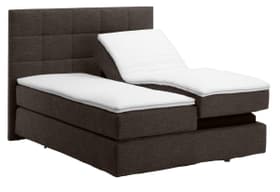 NAVIER Lit Boxspring NAVIER Lit Boxspring 403461900000 Dimensions L: 160.0 cm x P: 200.0 cm Couleur poivre Photo no. 1