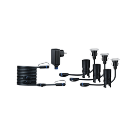 Paulmann Plug&Shine Floor Mini Set 3000K Starter-Set Plug&Shine Floor Mini Set 3000K Starter-Set Paulmann 615107700000 Bild Nr. 1