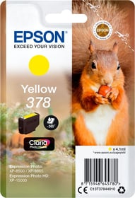 Epson Tintenpatrone 378 Gelb Tintenpatrone Tintenpatrone 378 Gelb Tintenpatrone Epson 798549900000 Bild Nr. 1