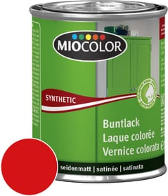 Synthetic Buntlack seidenmatt Feuerrot 125 ml Synthetic Buntlack Miocolor 661435900000 Farbe Feuerrot Inhalt 125.0 ml Bild Nr. 1