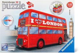 Ravensburger London Bus 3D Puzzle Puzzles London Bus 3D Puzzle Puzzles Ravensburger 748970800000 Photo no. 1