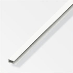 alfer Profilé d'encadrement 4 x 15 mm PVC blanc 1 m Profilé d'encadrement 4 x 15 mm PVC blanc 1 m alfer 605136400000 Photo no. 1