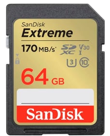 Extreme 170MB/s SDXC 64GB Speicherkarte SanDisk 798327000000 Bild Nr. 1