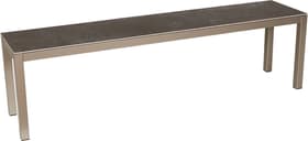 LOCARNO, Gestell Polar Silber, Platte Keramik Gartenbank LOCARNO, Gestell Polar Silber, Platte Keramik Gartenbank 753192920072 Grösse L: 200.0 cm x B: 35.0 cm x H: 45.0 cm Farbe Wild Grey Bild Nr. 1