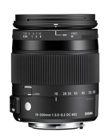 Sigma 18-200mm F3.5-6.3 DC Makro OS HSM Contemporary pour Nikon Objectif 18-200mm F3.5-6.3 DC Makro OS HSM Contemporary pour Nikon Objectif Sigma 785300126190 Photo no. 1