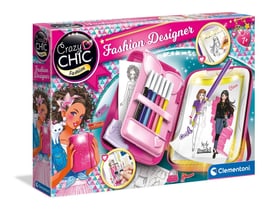 Clementoni Crazy chic fashion designer (IT) Set di bricolage Crazy chic fashion designer (IT) Set di bricolage Clementoni 749014300300 Lingua Italiano N. figura 1