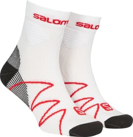 Salomon Running Calze da corsa Salomon 497178836010 Taglie 36-38 Colore bianco N. figura 1