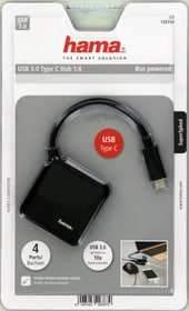 4-Port Hub USB-3.0-A an USB Typ-C USB-Hub Hama 797970500000 Bild Nr. 1