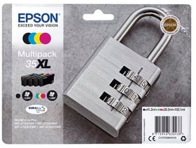 Epson Multipack 35XL CMYBK Tintenpatrone Multipack 35XL CMYBK Tintenpatrone Epson 798540400000 Bild Nr. 1