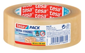 Tesa tesapack® ultra strong 66m:38mm transparent Klebebänder tesapack® ultra strong 66m:38mm transparent Klebebänder Tesa 663074900000 Bild Nr. 1