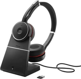 Jabra Evolve 75+ UC Stereo und Ladestation Headset Evolve 75+ UC Stereo und Ladestation Headset Jabra 785300156732 Bild Nr. 1