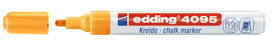 Edding edding Marcatore a gesso 4095 Pennarello a gesso edding Marcatore a gesso 4095 Pennarello a gesso Edding 665508700030 Colore Arancio neon N. figura 1
