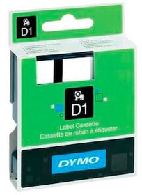Dymo Schriftband D1 schwarz/weiss Schriftband Schriftband D1 schwarz/weiss Schriftband Dymo 798276900000 Bild Nr. 1