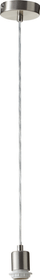 SINGLE Sospensione SINGLE Sospensione 420188600008 Colore Nichel opaco Dimensioni A: 109.0 cm x D: 10.0 cm N. figura 1