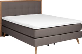 HASENA PRONTO Lit Boxspring PRONTO Lit Boxspring HASENA 403569400000 Dimensions L: 140.0 cm x P: 200.0 cm Couleur Marron Photo no. 1