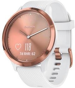 Garmin Vivomove HR Sport - weiss/rosegold Hybrid-Smartwatch Vivomove HR Sport - weiss/rosegold Hybrid-Smartwatch Garmin 785300133056 Bild Nr. 1