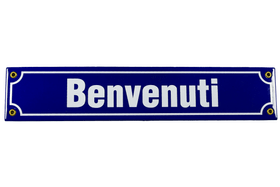 Emailschild Benvenuti Emailschild Benvenuti 605079700000 Bild Nr. 1