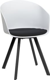 BRERA Chaise BRERA Chaise 402398700000 Dimensions L: 51.0 cm x P: 51.5 cm x H: 81.0 cm Couleur Noir Photo no. 1
