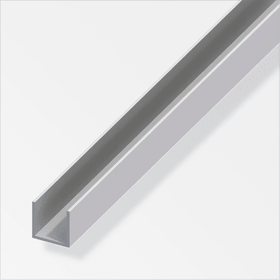 alfer U-Profil 1.3 x 8 x 10.1 mm silberfarben 2 m U-Profil 1.3 x 8 x 10.1 mm silberfarben 2 m alfer 605086200000 Bild Nr. 1