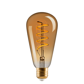 LINES & CURVES LED E27 4W twisted lou LINES & CURVES LED E27 4W twisted lou 421058800000 N. figura 1