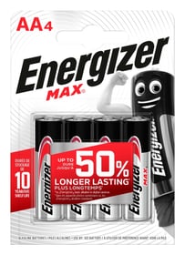 Energizer MAX AA/LR6 4p. Batterie MAX AA/LR6 4p. Batterie Energizer 704757100000 Photo no. 1