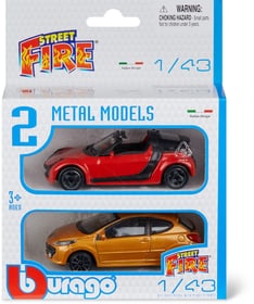 Burago 2pcs. Vehicle 1:43 Maquettes de voiture 2pcs. Vehicle 1:43 Maquettes de voiture Burago 746217400000 Photo no. 1