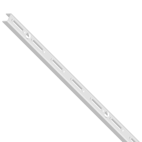 ELEMENTSYSTEM Wandschiene, 1-reihig weiss 2000 mm 2x Regalsysteme Wandschiene, 1-reihig weiss 2000 mm 2x Regalsysteme ELEMENTSYSTEM 603440400000 Bild Nr. 1
