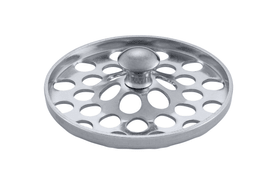 Abflusssieb mit Knopf inox
