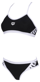Arena W Team Stripe Two Pieces Bikini pour femme W Team Stripe Two Pieces Bikini pour femme Arena 468113903620 Taille 36 Couleur noir Photo no. 1