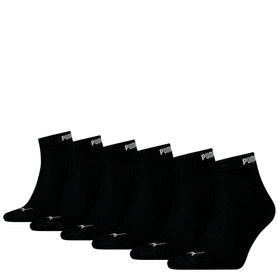 Puma Conf. da 6 Quarter Calze da sport Conf. da 6 Quarter Calze da sport Puma 497188739320 Taglie 39-42 Colore nero N. figura 1