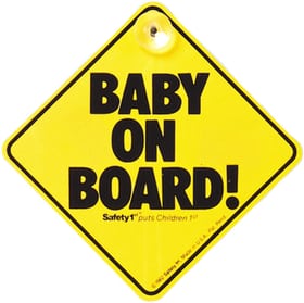 Panneau bébé à bord Avertisseur de danger Safety1st 620827500000 Photo no. 1