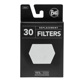 30 Filter Pack Adults Filtro BUFF 460544699910 Taglie one size Colore bianco N. figura 1