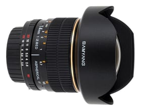 Samyang 14mm / 2.8 IF ED UMC Aspherical (Nikon) Objektiv 14mm / 2.8 IF ED UMC Aspherical (Nikon) Objektiv Samyang 785300125119 Bild Nr. 1