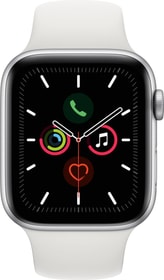 Apple Watch Series 5 LTE 44mm silver Aluminium White Sport Band Smartwatch Watch Series 5 LTE 44mm silver Aluminium White Sport Band Smartwatch Apple 785300146917 Bild Nr. 1