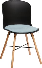 BRERA Stuhl BRERA Stuhl 403701000000 Grösse B: 45.5 cm x T: 54.0 cm x H: 80.5 cm Farbe Hellblau Bild Nr. 1