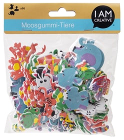 I AM CREATIVE Moosgummi Dschungel Tiere Streuteile Moosgummi Dschungel Tiere Streuteile I AM CREATIVE 666127700000 Bild Nr. 1