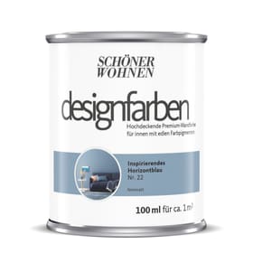 Schöner Wohnen Designfarbe Horizontblau 100 ml Peinture murale Designfarbe Horizontblau 100 ml Peinture murale Schöner Wohnen 660990400000 Contenu 100.0 ml Photo no. 1