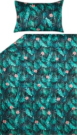 BERUNA Housse de couette satin BERUNA Housse de couette satin 451195612360 Couleur Vert Dimensions L: 160.0 cm x H: 210.0 cm Photo no. 1
